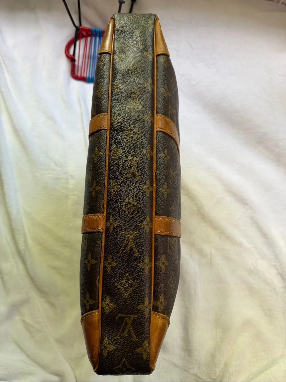 💓 Louis Vuitton Monogram Porte Documents briefcase /Tan Weekender